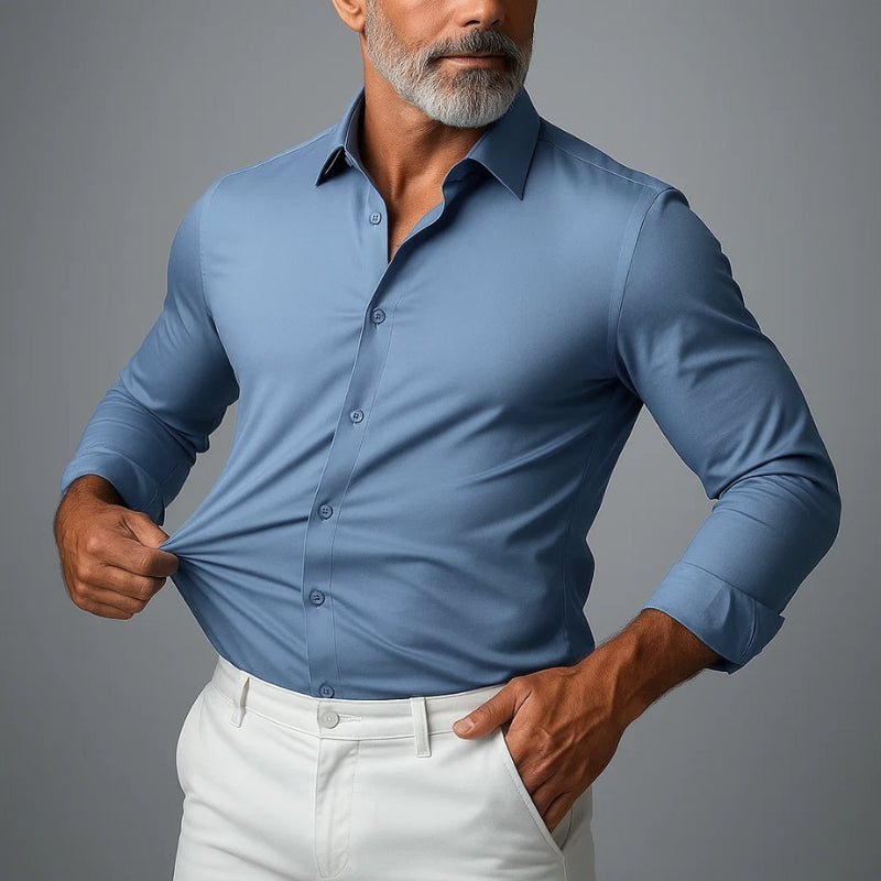 Comfortable Fitted Dress Shirt