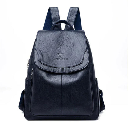 Classic Ladies Leather Rucksack Bag