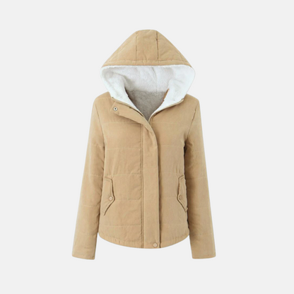 Warm Womens Padded Fleece Jacket