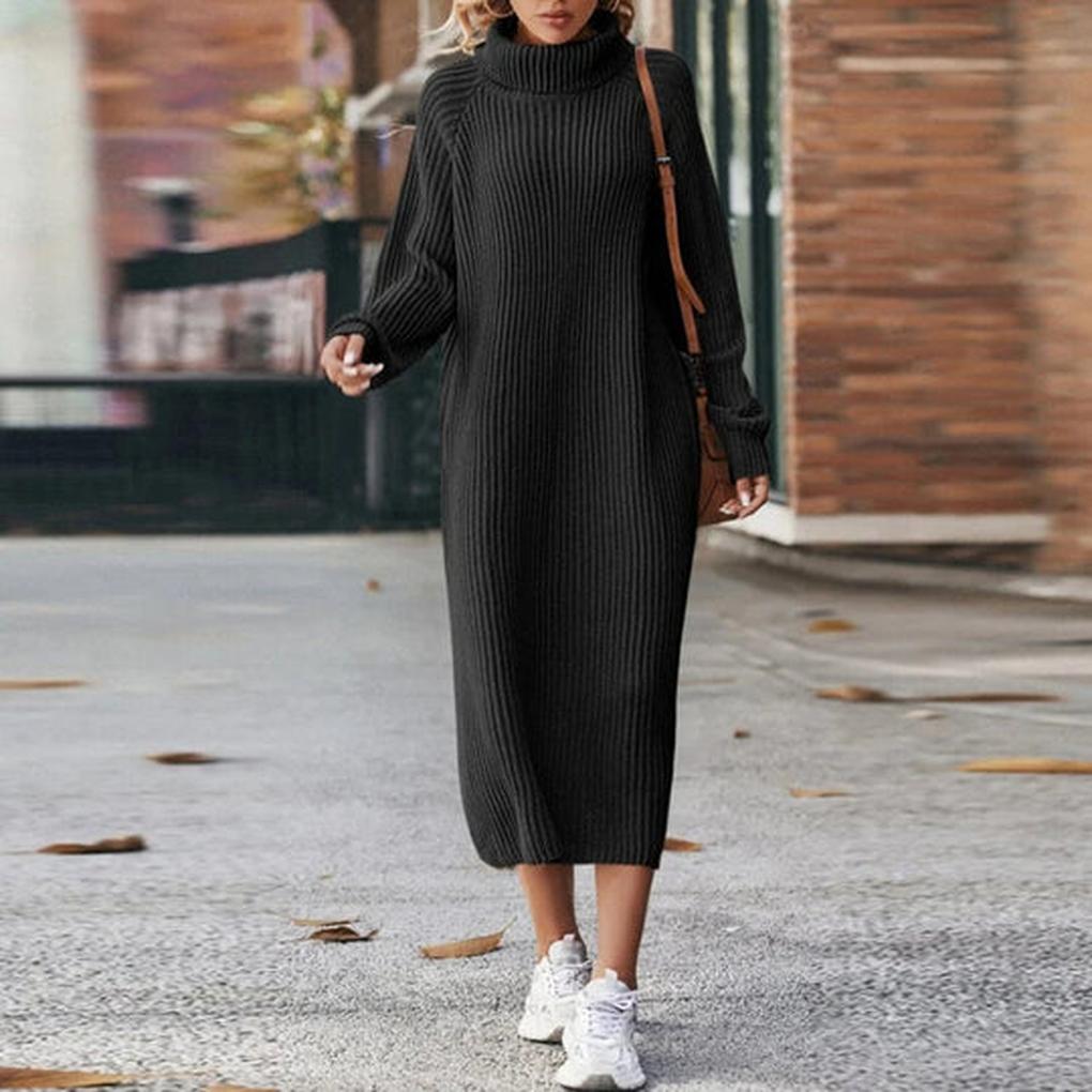 Comfortable Women's Knitted Dress