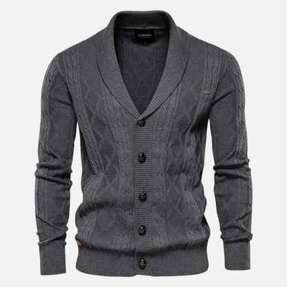 Classic Patterned Knit Sweater - EasyApparels