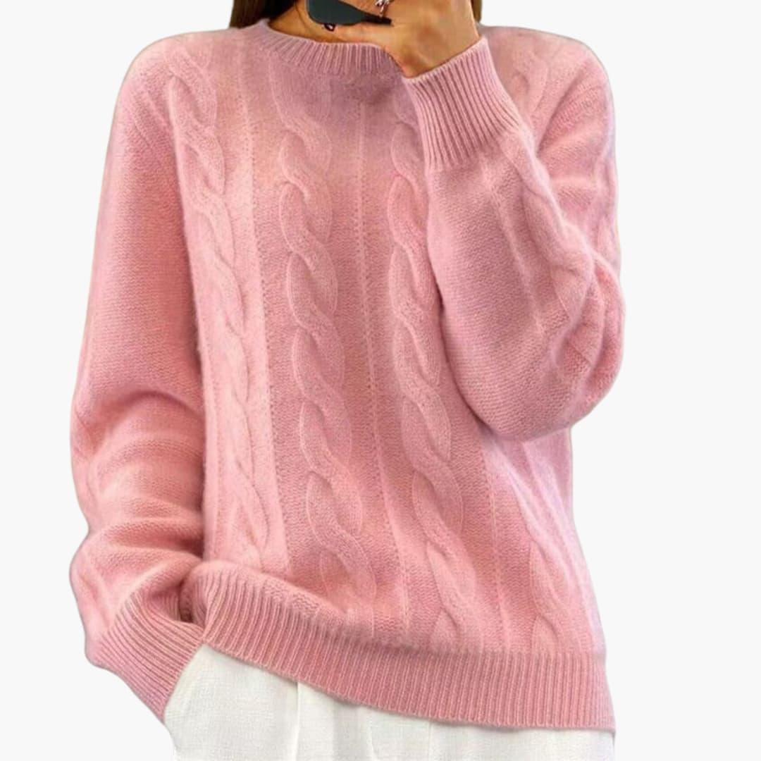 Women's Cozy Crew Neck Sweater