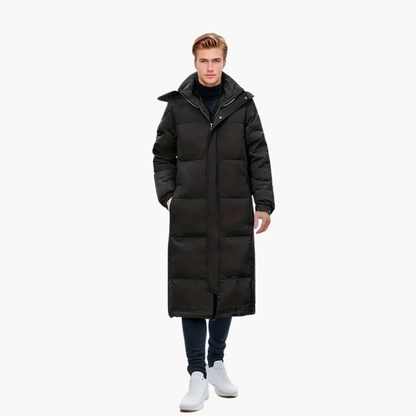 Warm Waterproof Men's Winter Coat Full Zip