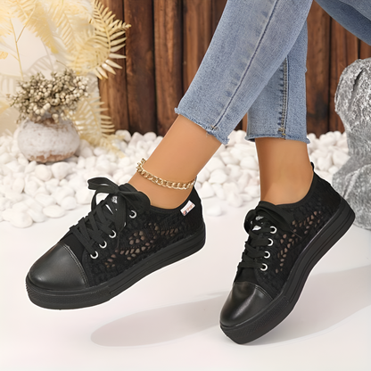Stylish Women's Mesh Running Shoes - Vossary