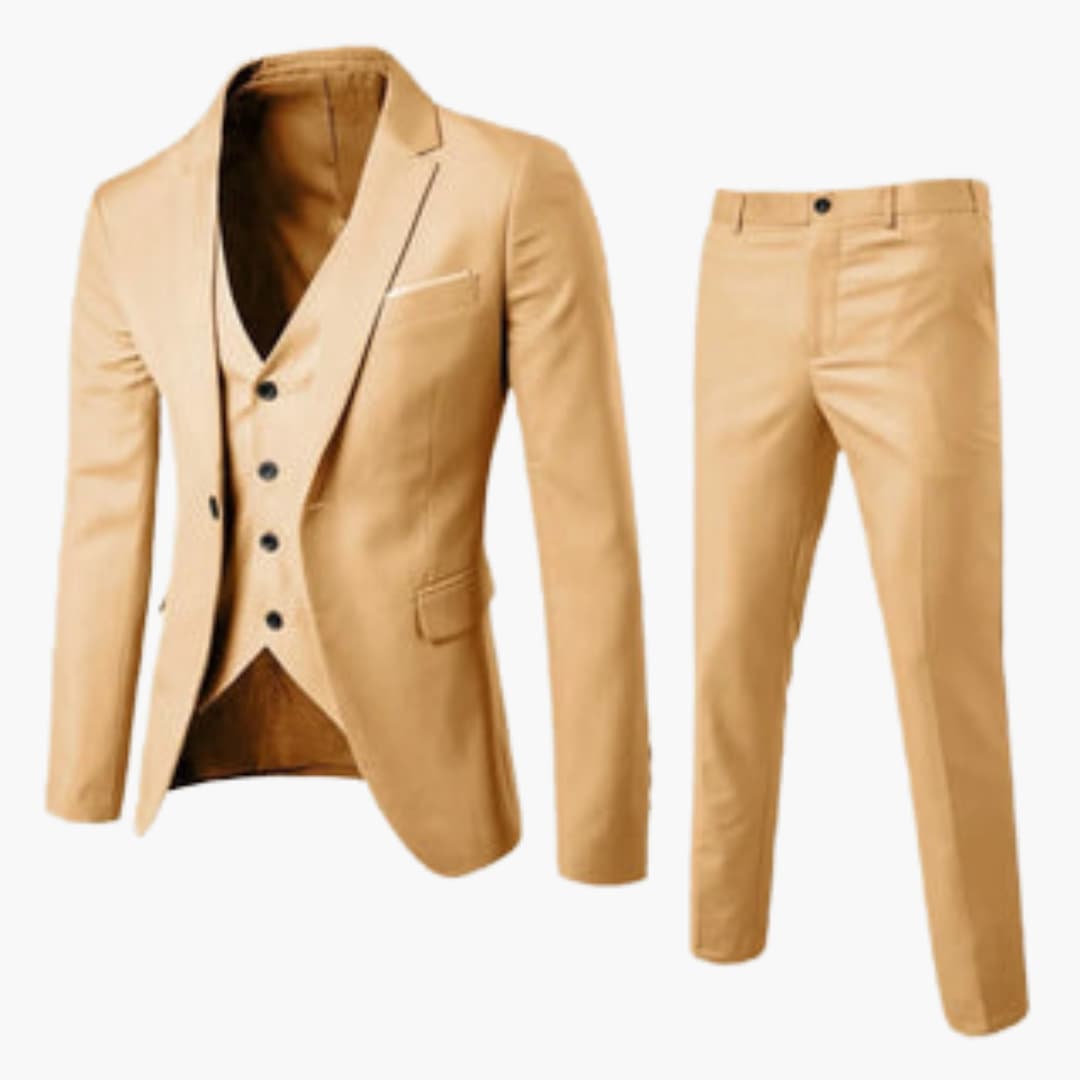 Classic Mens 3 Piece Suit Jacket Set