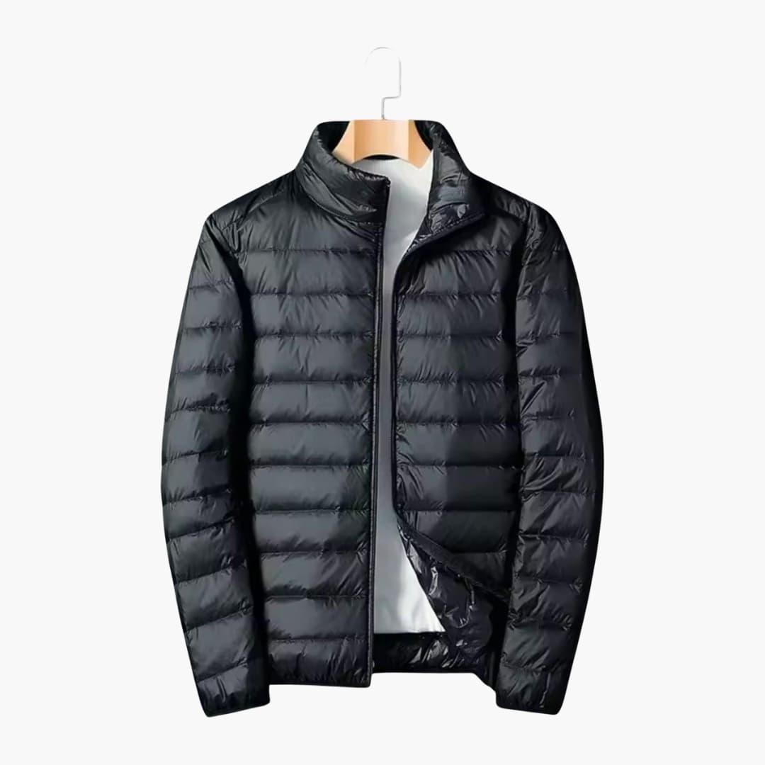 Waterproof Padded Men's Zip Up Coat