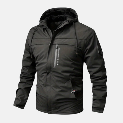 Classic Fit Hoodie Zip Up Jacket