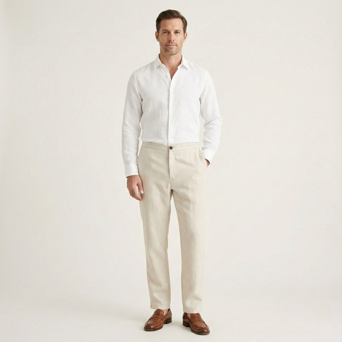 Lightweight Summer Linen Pants for Men