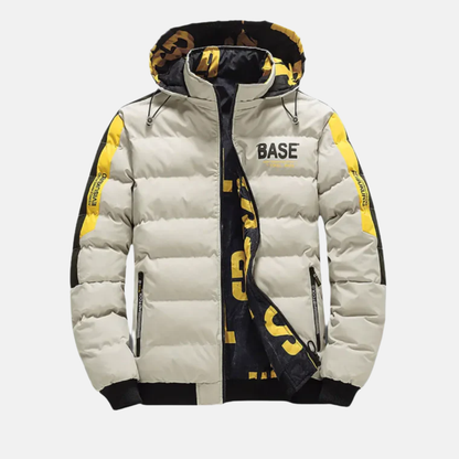 Warm Hooded Down Puffer Coat