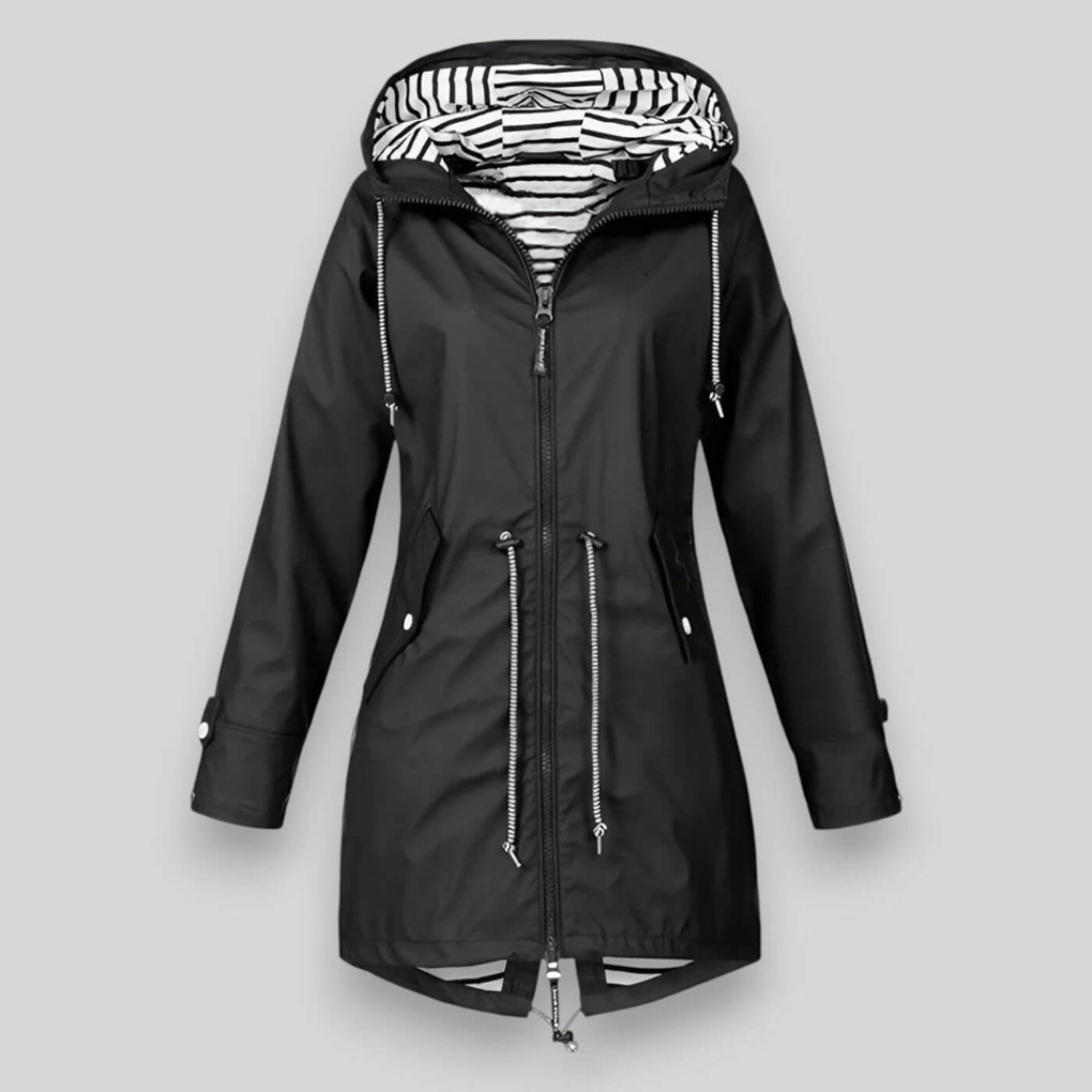 Ladies Waterproof Windbreaker Coat