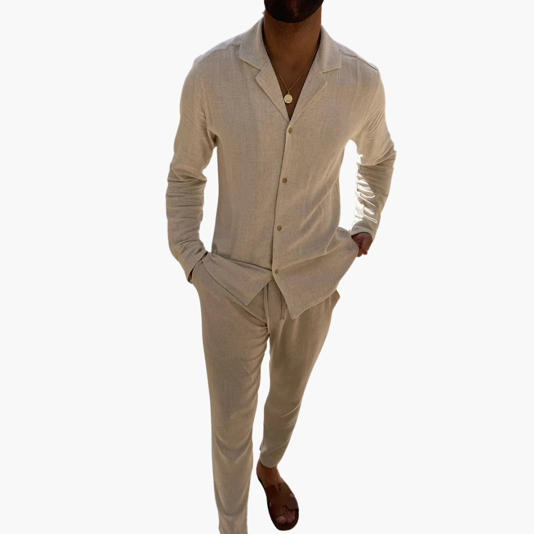 Breathable Casual Mens 2 Piece Outfit