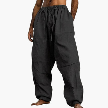 Comfortable Loose Fit Men's Drawstring Pants