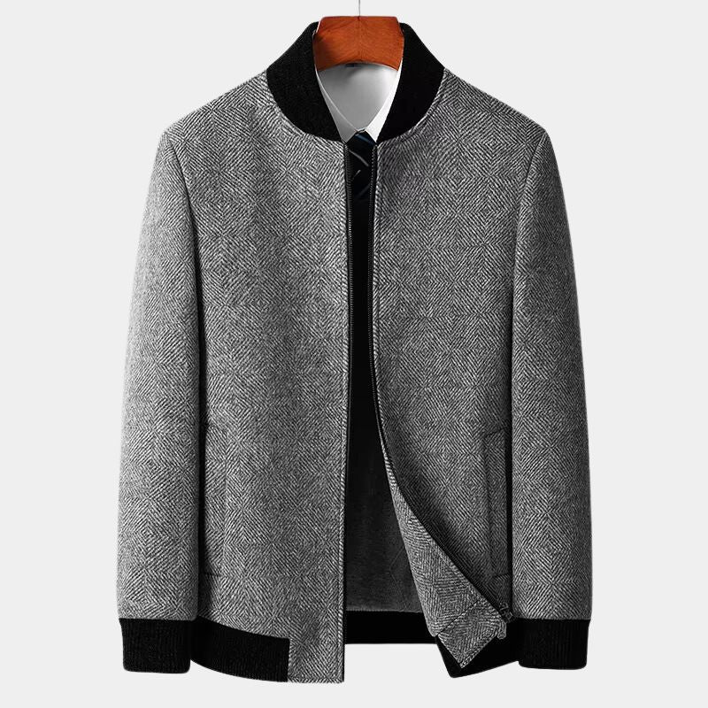 Classic Fit Graphic Bomber Jacket - EasyApparels
