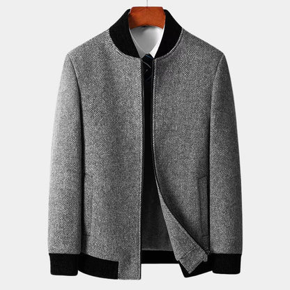 Classic Fit Graphic Bomber Jacket - EasyApparels