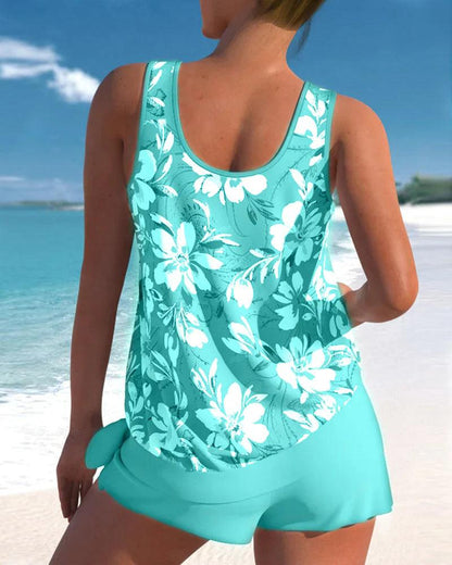 Ladies' Halter Neck Swimwear 2 Piece Bikini Set