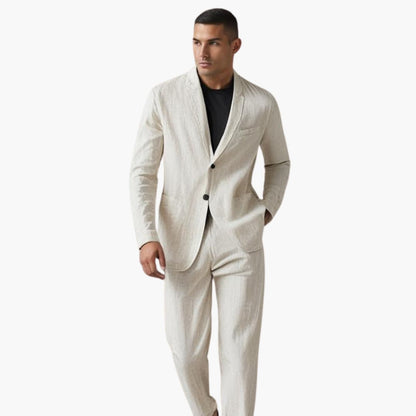 Classic 2 Piece Suit Set for Men