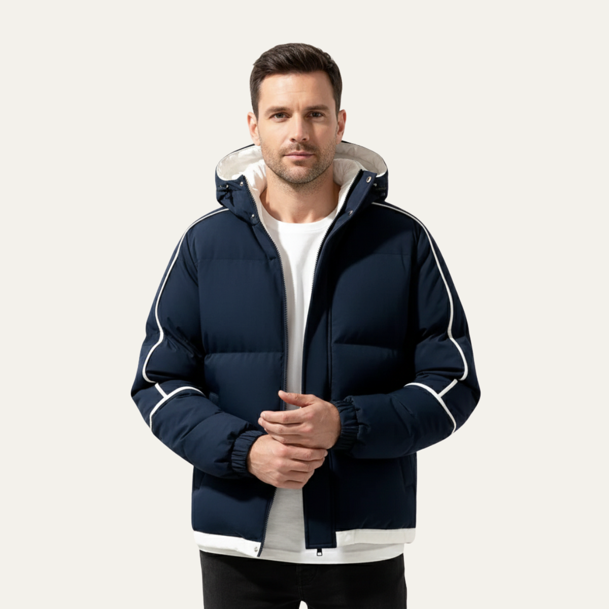 Premium Men's Waterproof Puffer Parka Jacket