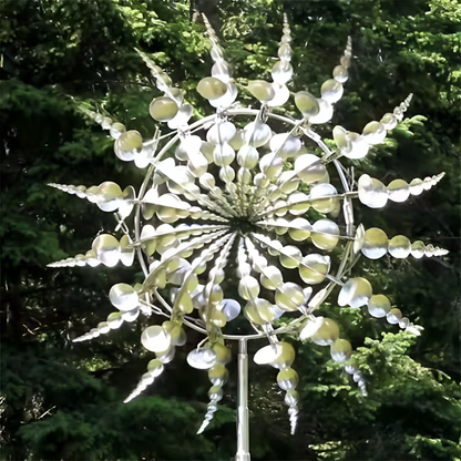 Durable Rust Resistant Garden Windmill - Vossary