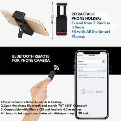 Wireless Phone Camera Stand