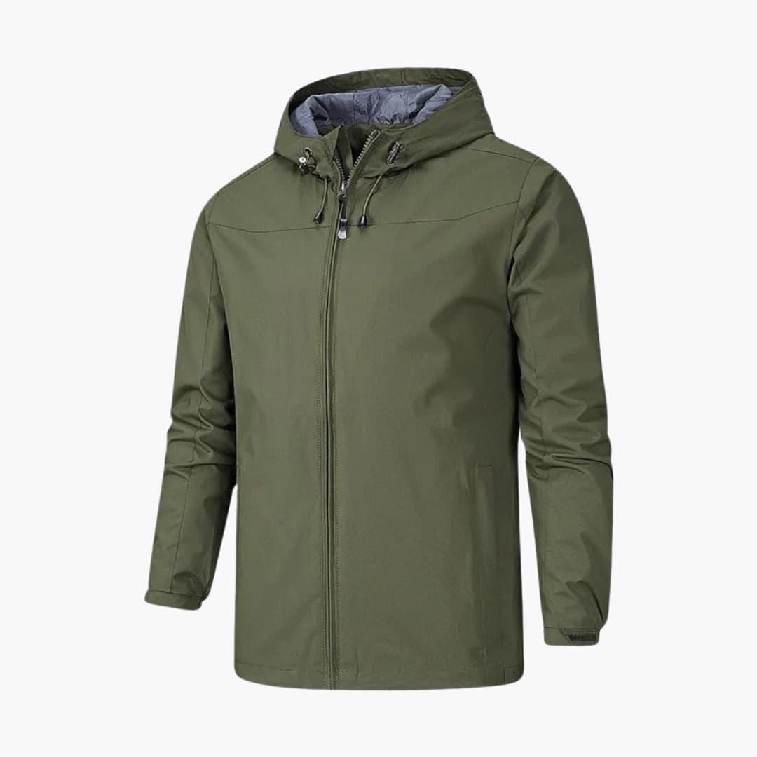 Waterproof Men's Zip Up Winter Coat