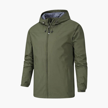 Waterproof Men's Zip Up Winter Coat