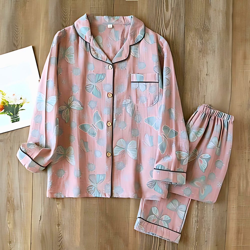 Soft Floral 2-Piece Pajama Set