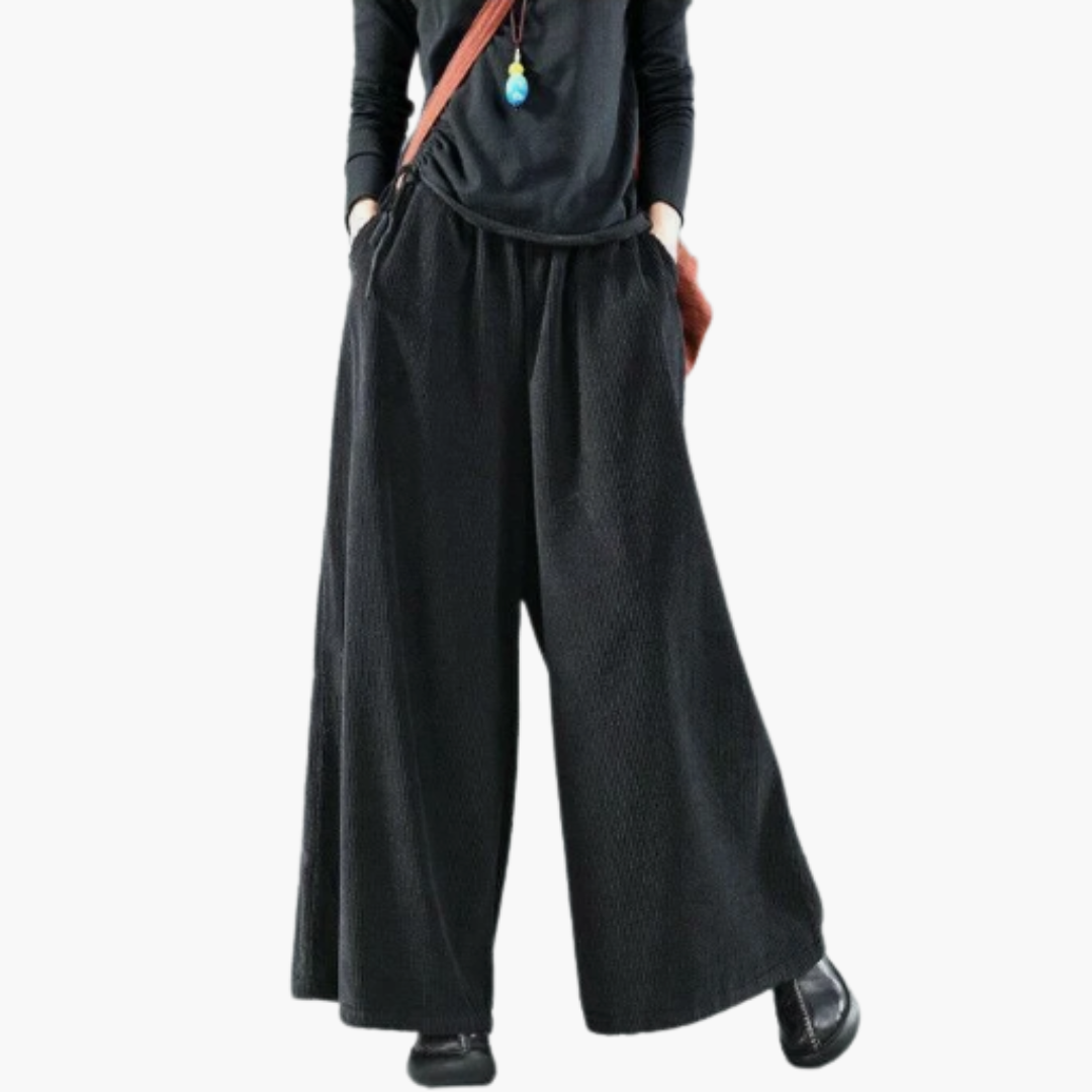 Ladies Classic Straight Leg Corduroy Pants