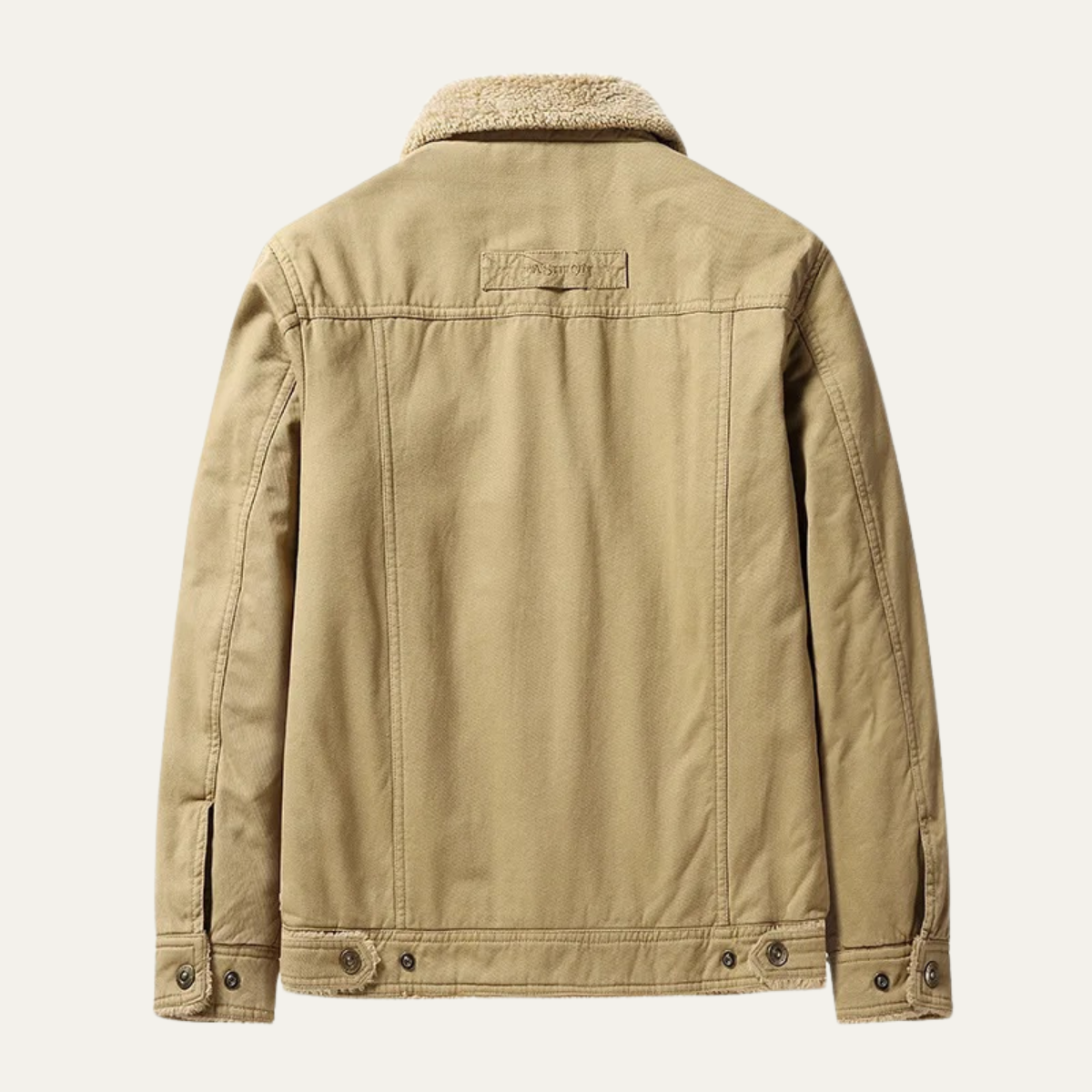 Warm Waterproof Men's Fleece Jacket with Pockets