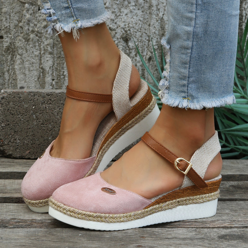 Comfortable Heel Espadrille Shoes