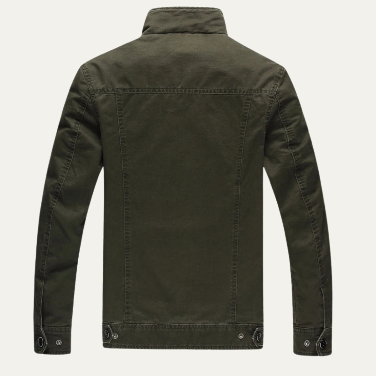 Rugged Men's Tactical Cargo Field Jacket