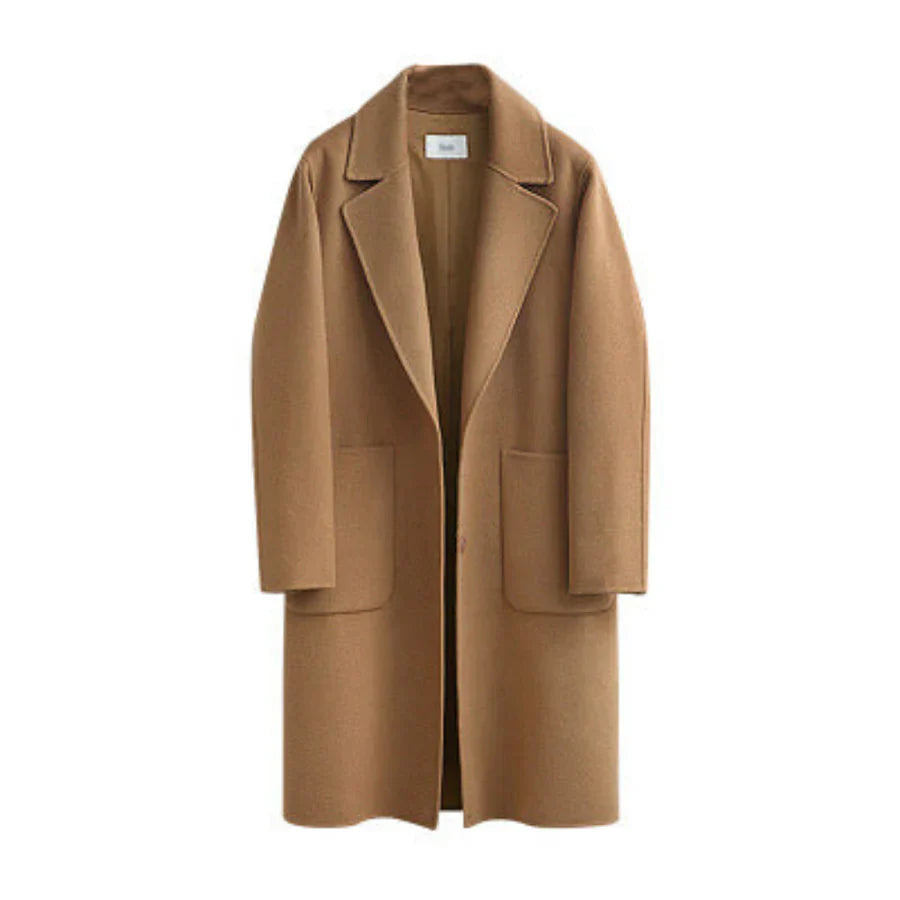 Classic Full Length Wool Women's Coat