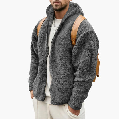 Cozy Fleece Mens Winter Jacket