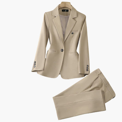 Classic 2-Piece Ladies Blazer Suit