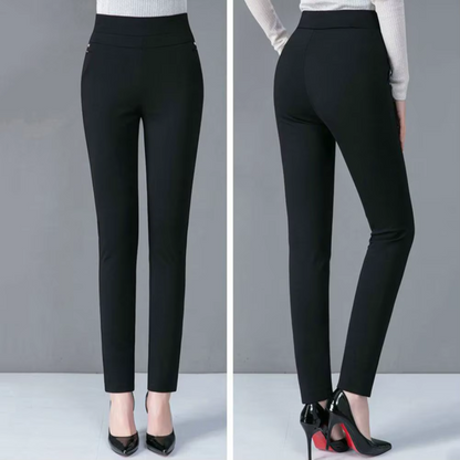 Elastic High Waist Comfort Pants