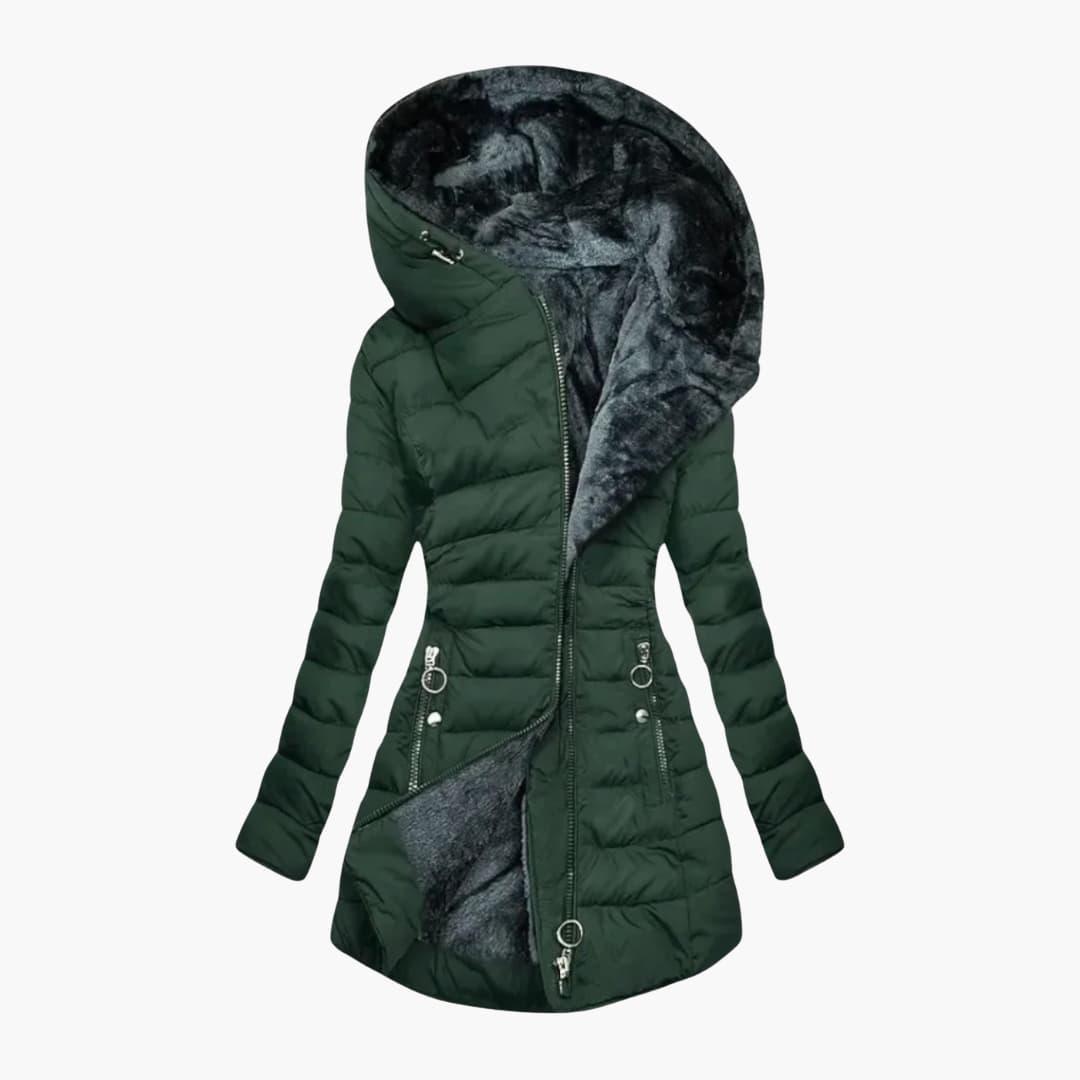 Soft Women's Insulated Parka Coat