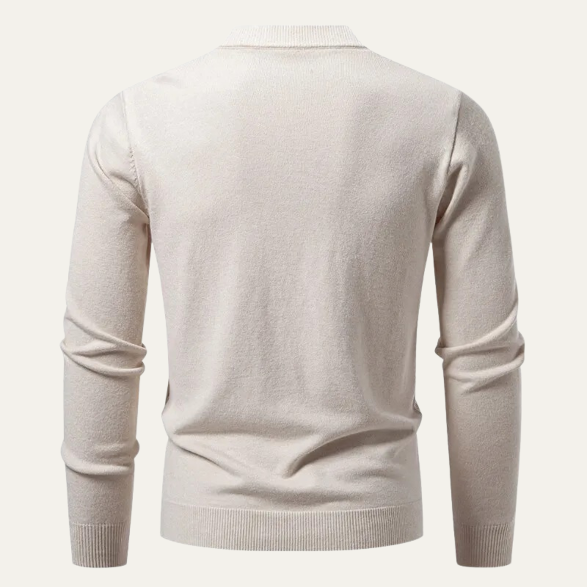 Men's Fitted Knitted Cardigan Sweater