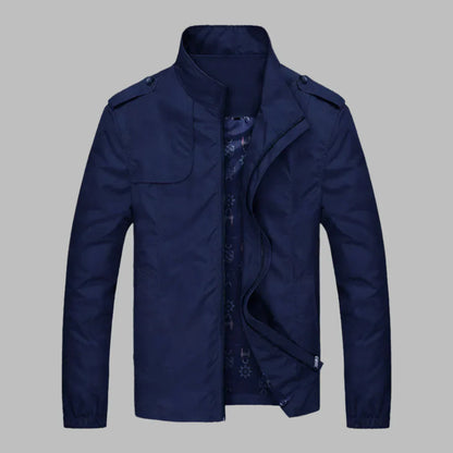 Casual Daily Zip Up Mens Jacket