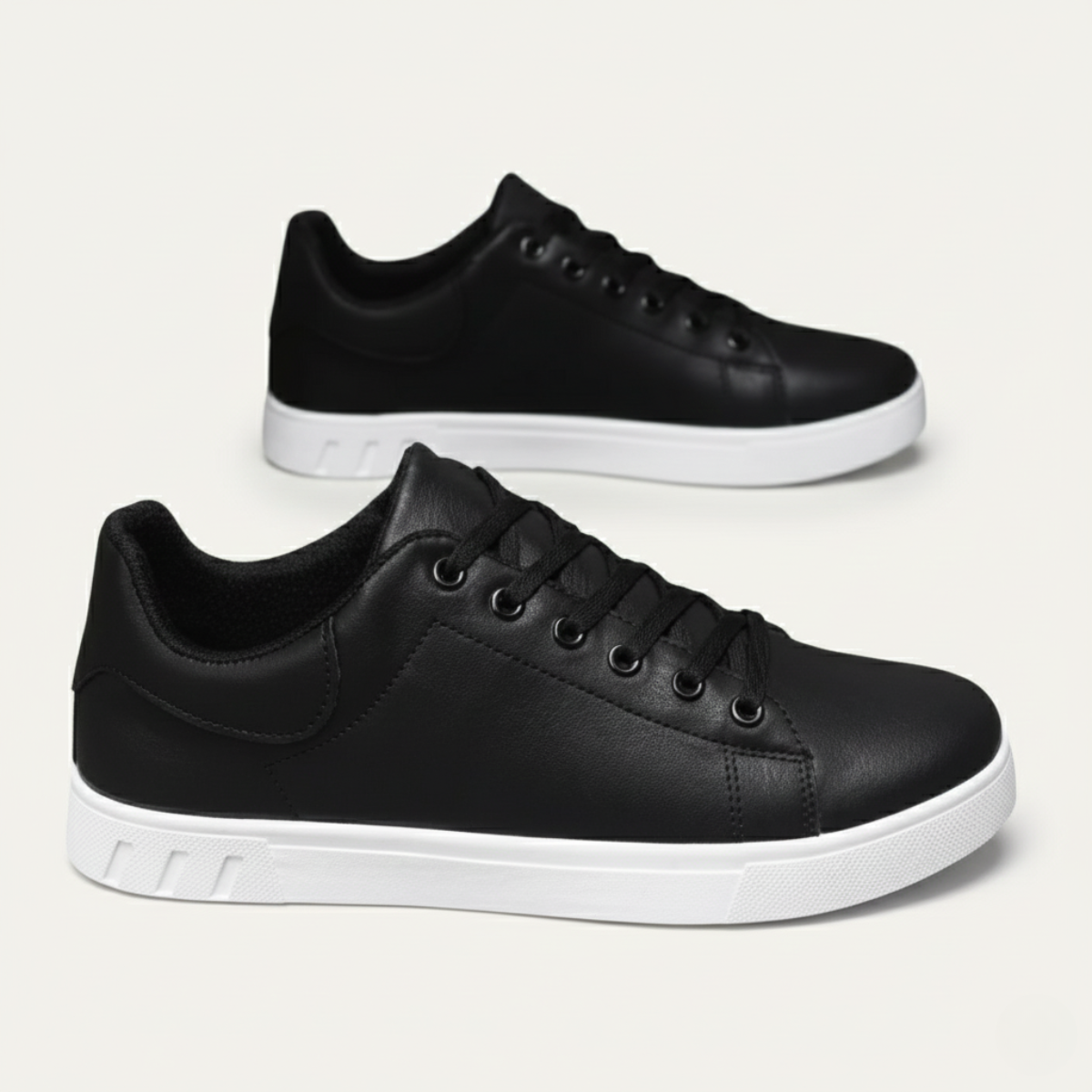 Leather Smart Comfortable Low Top Men's Shoes
