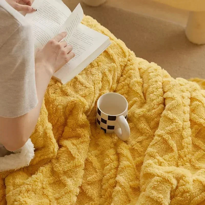 Soft Wool Blanket for Cold Winter Nights