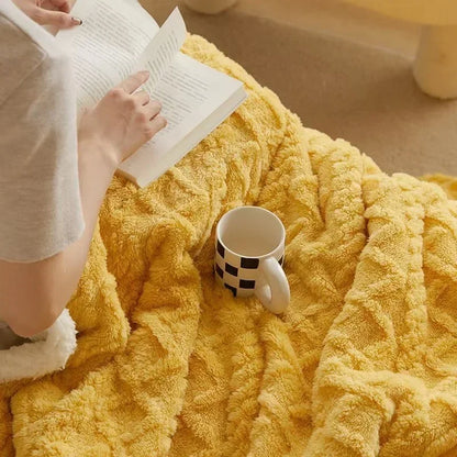 Soft Wool Blanket for Cold Winter Nights