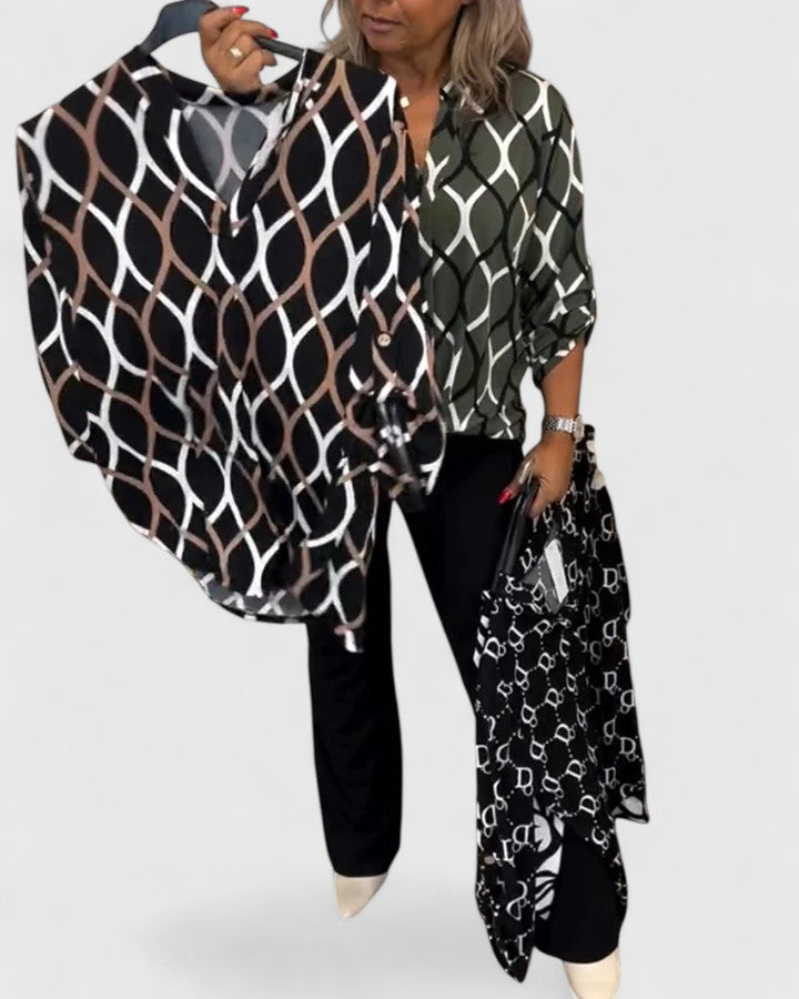 Chic Women's Fashion Blouse