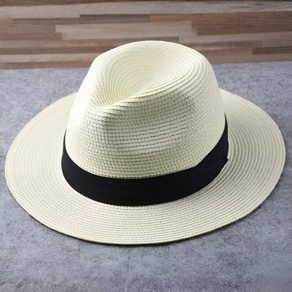 Authentic Natural Straw Hat - Vossary
