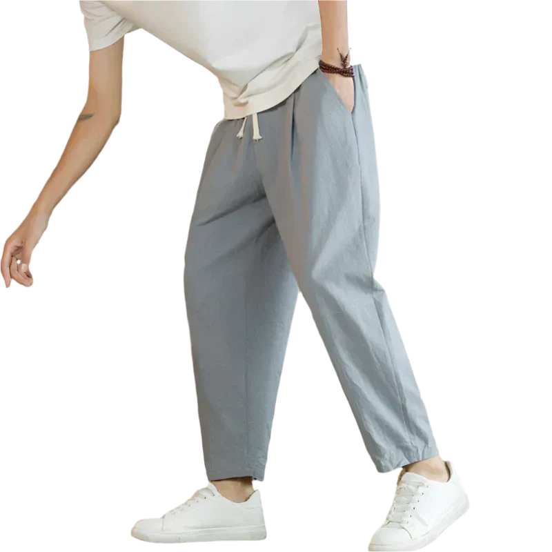 Comfortable Cotton Beach Pants