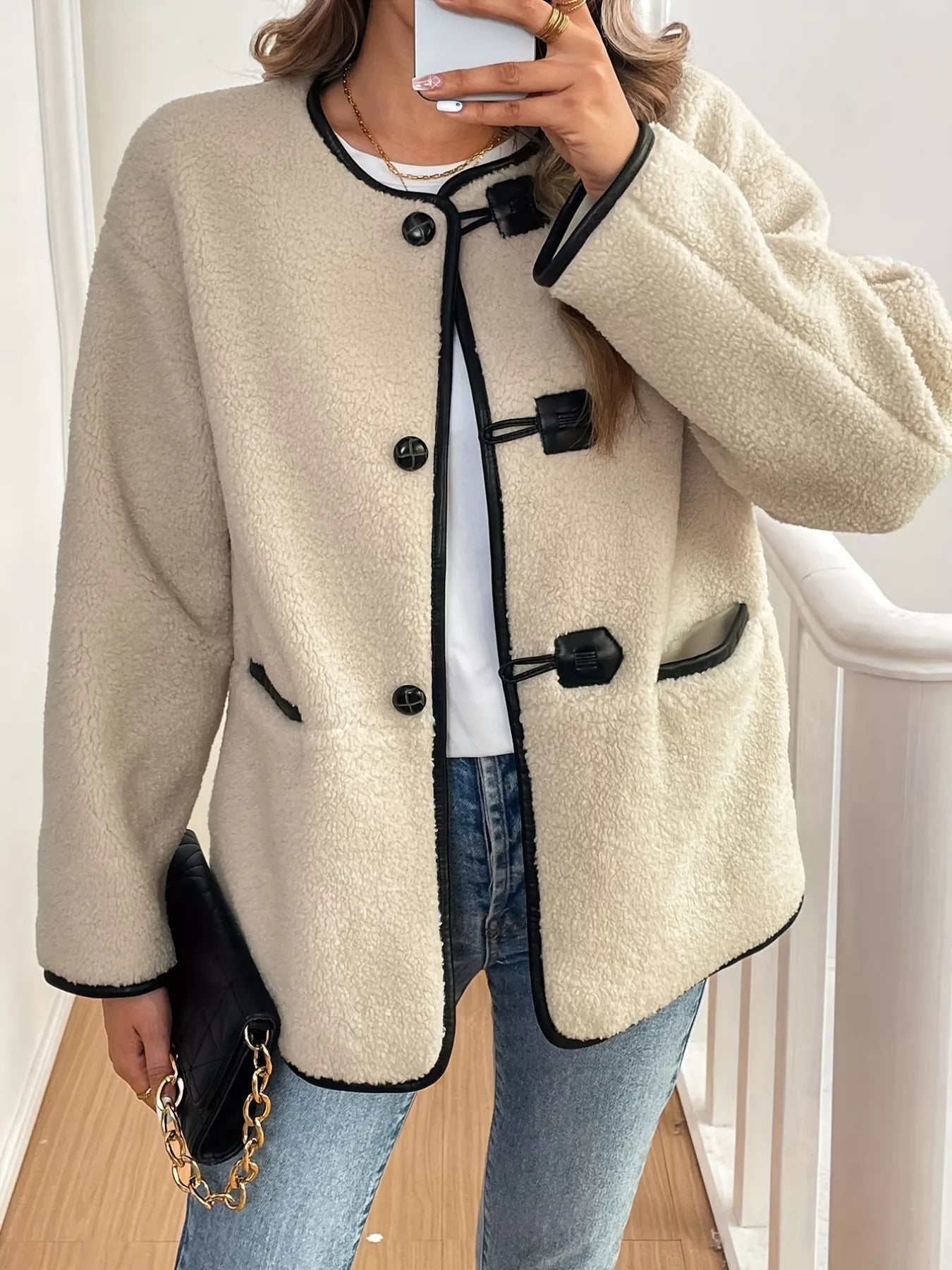 Relaxed Fit Casual Jacket Coat - EasyApparels