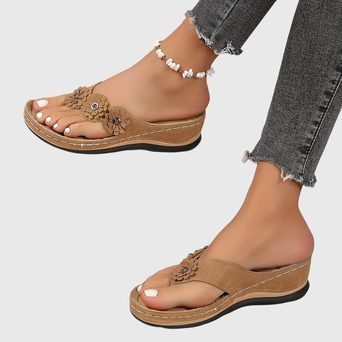 Comfortable Supportive Beach Flip Flops