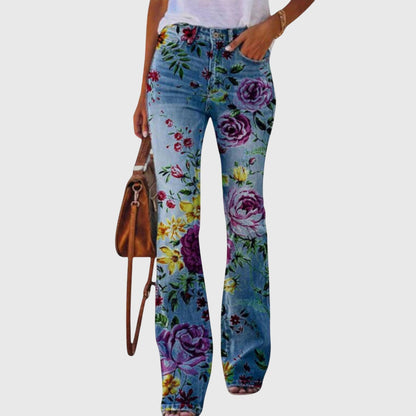 Floral Print Women's Pants