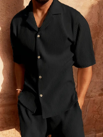 Relaxed Natural Cotton Summer Set