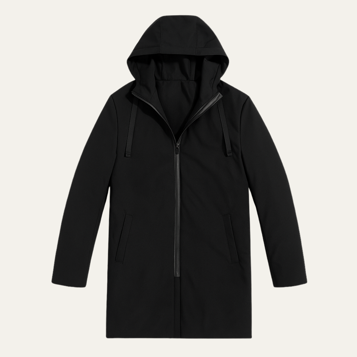 Waterproof Men's Hooded Rain Coat Jacket - Vossary