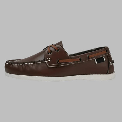 Classic Men's Ankle Lace Up Leather Boots - Vossary