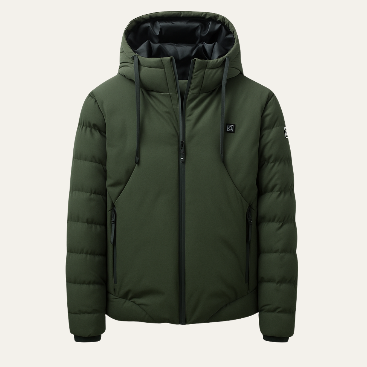 Thermal Insulated Men's Down Filled Puffer Jacket - Vossary